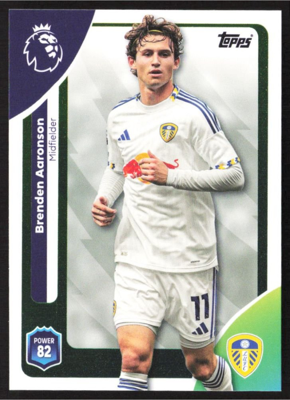 Brenden Aaronson, Card, Topps Premier League Debute Edition 2026, BASE