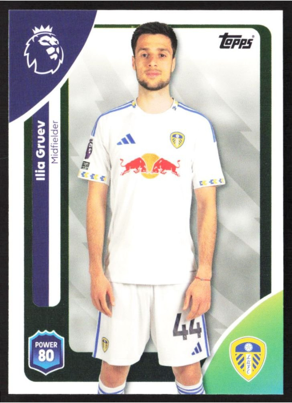 Ilia Gruev, Card, Topps Premier League Debute Edition 2026, BASE