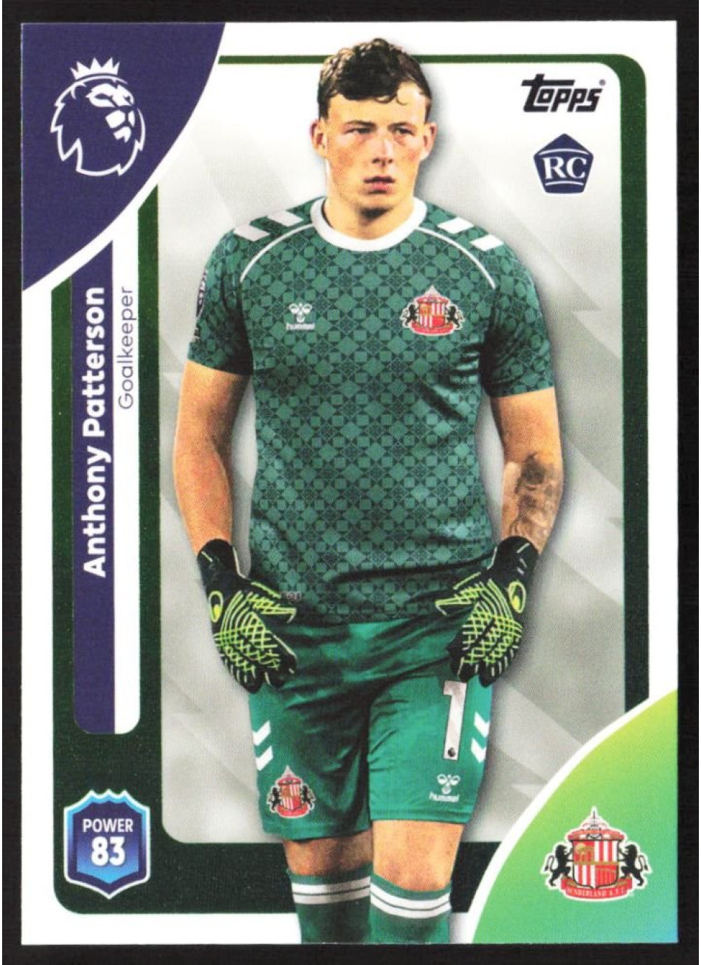 Anthony Patterson, Card, Topps Premier League Debute Edition 2026, BASE
