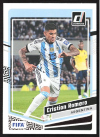 Cristian Romero, Kartička, 2023-24 Panini Donruss Soccer, BASE