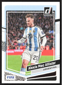 Alexis Mac Allister, Kartička, 2023-24 Panini Donruss Soccer, BASE