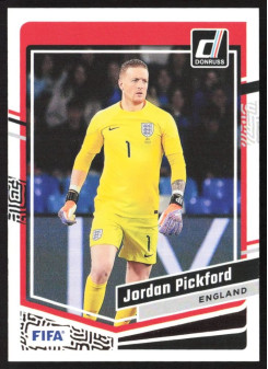 Jordan Pickford, Kartička, 2023-24 Panini Donruss Soccer, BASE