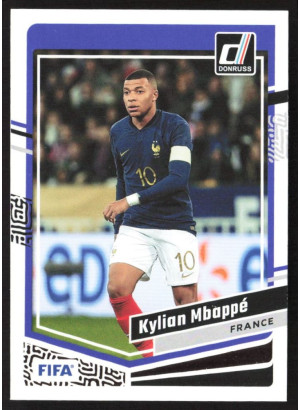 Kylian Mbappe, Card, 2023-24 Panini Donruss Soccer, BASE