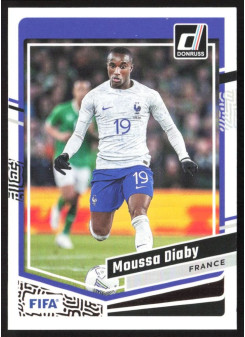 Moussa Diaby, Kartička, 2023-24 Panini Donruss Soccer, BASE