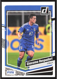 Giacomo Raspadori, Kartička, 2023-24 Panini Donruss Soccer, BASE