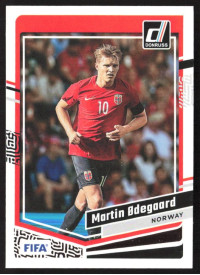 Martin Odegaard, Kartička, 2023-24 Panini Donruss Soccer, BASE
