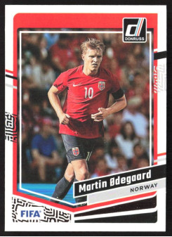 Martin Odegaard, Kartička, 2023-24 Panini Donruss Soccer, BASE