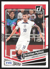 Christian Pulisic, Kartička, 2023-24 Panini Donruss Soccer, BASE