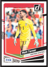 Matt Turner, Kartička, 2023-24 Panini Donruss Soccer, BASE