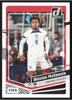 Weston McKennie, Kartička, 2023-24 Panini Donruss Soccer, BASE