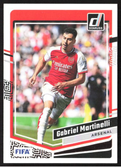 Gabriel Martinelli, Kartička, 2023-24 Panini Donruss Soccer, BASE