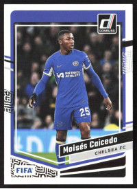 Moises Caicedo, Kartička, 2023-24 Panini Donruss Soccer, BASE