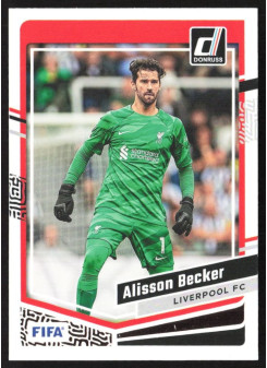 Alisson Becker, Kartička, 2023-24 Panini Donruss Soccer, BASE