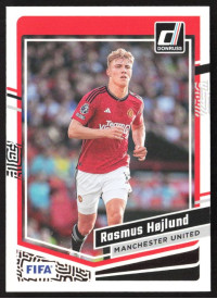 Rasmus Hojlund, Kartička, 2023-24 Panini Donruss Soccer, BASE