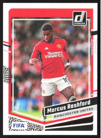 Marcus Rashford, Kartička, 2023-24 Panini Donruss Soccer, BASE