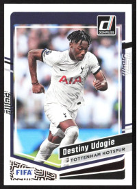Destiny Udogie, Kartička, 2023-24 Panini Donruss Soccer, BASE