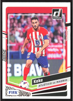 Koke, Kartička, 2023-24 Panini Donruss Soccer, BASE