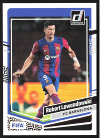 Robert Lewandowski, Kartička, 2023-24 Panini Donruss Soccer, BASE