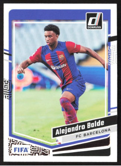 Alejandro Balde, Kartička, 2023-24 Panini Donruss Soccer, BASE