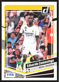 Eduardo Camavinga, Kartička, 2023-24 Panini Donruss Soccer, BASE