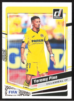 Yeremy Pino, Kartička, 2023-24 Panini Donruss Soccer, BASE