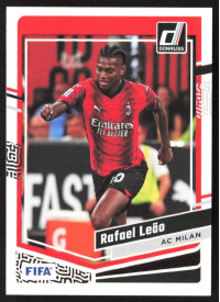 Rafael Leao, Kartička, 2023-24 Panini Donruss Soccer, BASE
