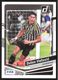 Dusan Vlahovic, Kartička, 2023-24 Panini Donruss Soccer, BASE
