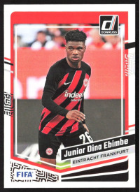 Junior Dina Ebimbe, Kartička, 2023-24 Panini Donruss Soccer, BASE