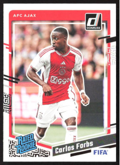 Carlos Forbs, Kartička, 2023-24 Panini Donruss Soccer, BASE
