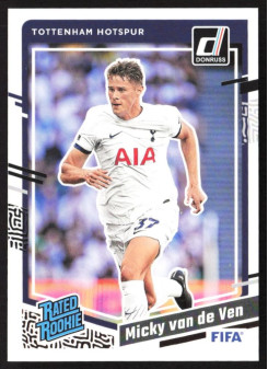 Micky van de Ven, Kartička, 2023-24 Panini Donruss Soccer, BASE