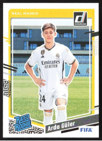 Arda Guler, Kartička, 2023-24 Panini Donruss Soccer, BASE
