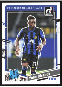 Yann Bisseck, Kartička, 2023-24 Panini Donruss Soccer, BASE
