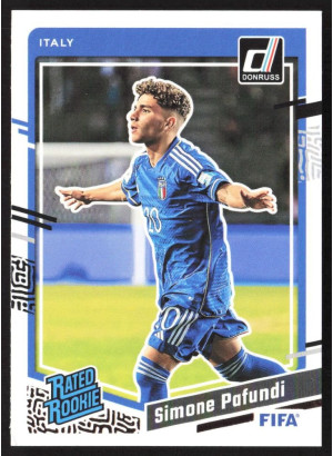 Simone Pafundi, Card, 2023-24 Panini Donruss Soccer, BASE