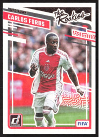 Carlos Forbs, Kartička, 2023-24 Panini Donruss Soccer, INSERT
