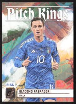 Giacomo Raspadori, Kartička, 2023-24 Panini Donruss Soccer, INSERT