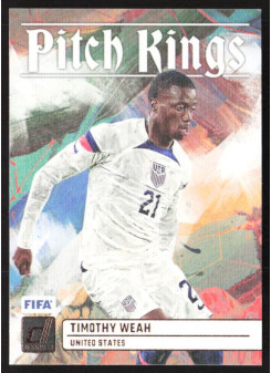 Timothy Weah, Kartička, 2023-24 Panini Donruss Soccer, INSERT