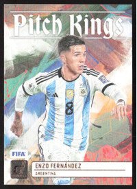 Enzo Fernandez, Kartička, 2023-24 Panini Donruss Soccer, INSERT