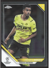 Ansgar Knauff, Kartička, 2021-22 Topps Chrome UEFA Champtions League, BASE