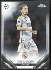 Luka Modrić, Kartička, Topps Chrome UEFA Club Competitions 2023-24, BASE