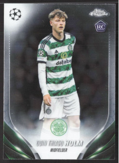 Odin Thiago Holm, Kartička, Topps Chrome UEFA Club Competitions 2023-24, BASE