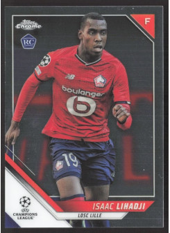 Isaac Lihadji, Kartička, 2021-22 Topps Chrome UEFA Champtions League, BASE