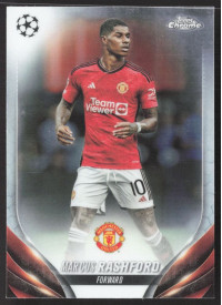 Marcus Rashford, Kartička, Topps Chrome UEFA Club Competitions 2023-24, BASE