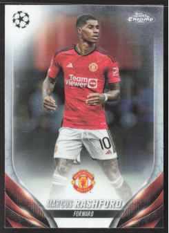 Marcus Rashford, Kartička, Topps Chrome UEFA Club Competitions 2023-24, BASE