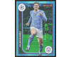 Julian Alvarez, Kartička, Topps Merlin Chrome UEFA Club Competitions 2023-24, Aqua Prism Refractor