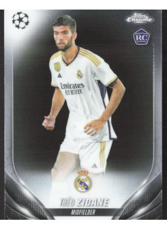 Théo Zidane, Kartička, Topps Chrome UEFA Club Competitions 2023-24, BASE