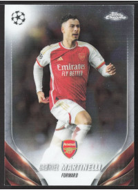 Gabriel Martinelli, Kartička, Topps Chrome UEFA Club Competitions 2023-24, BASE