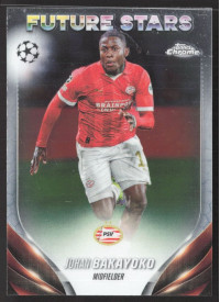 Johan Bakayoko, Kartička, Topps Chrome UEFA Club Competitions 2023-24, BASE