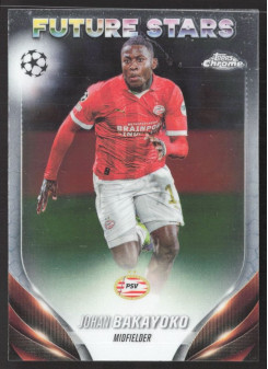 Johan Bakayoko, Kartička, Topps Chrome UEFA Club Competitions 2023-24, BASE