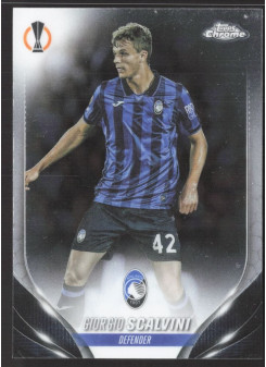 Giorgio Scalvini, Kartička, Topps Chrome UEFA Club Competitions 2023-24, BASE
