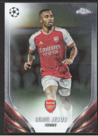 Gabriel Jesus, Kartička, Topps Chrome UEFA Club Competitions 2023-24, BASE